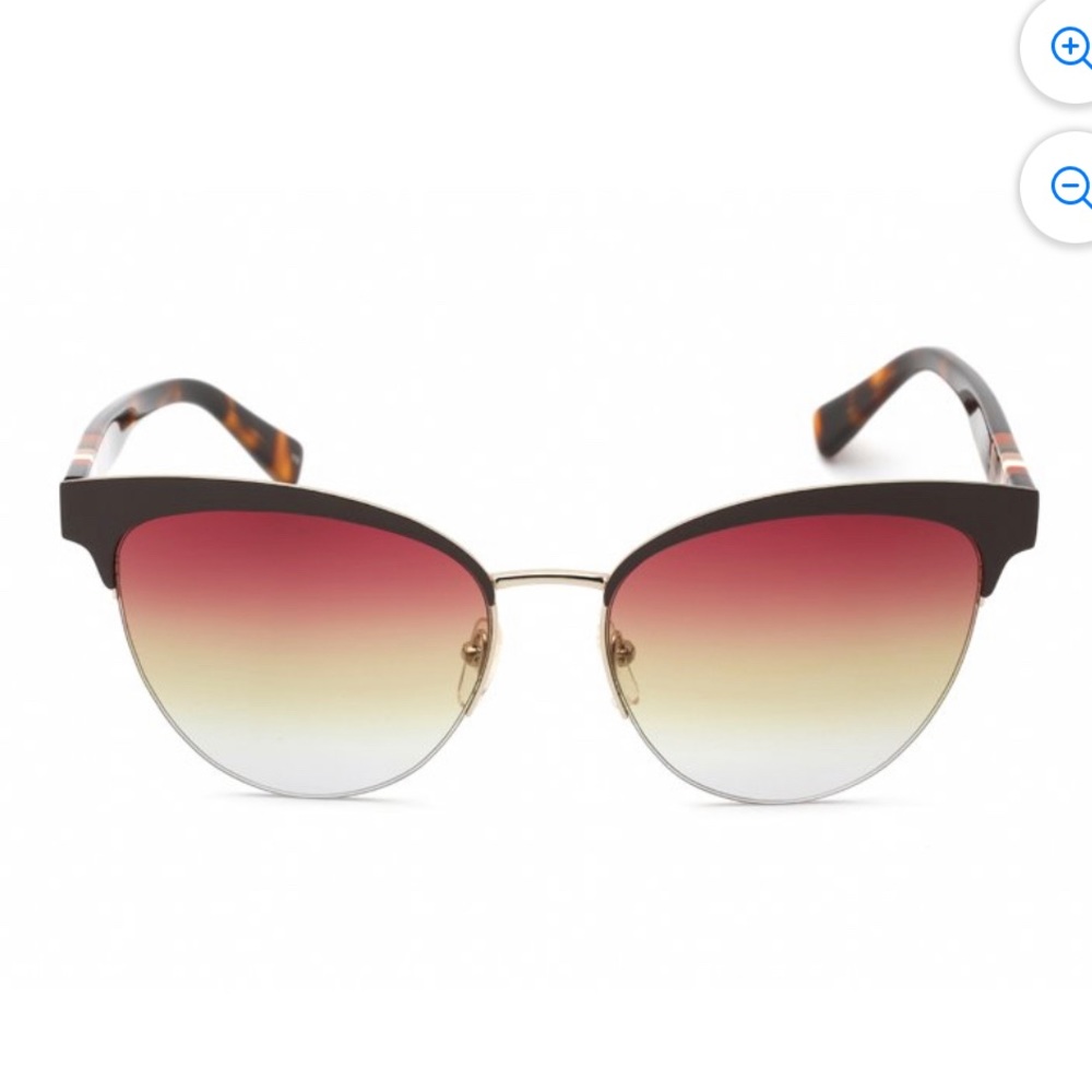 Longchamp Multicolor Gradient Cat Eye Ladies Sunglasses LO111S 204 55 used
